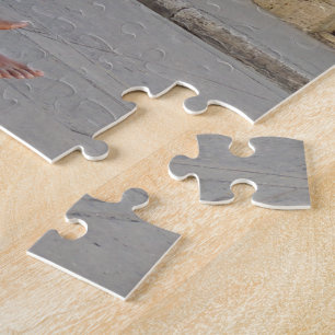 Ablesen auf der Straße in Cartagena Kolumbien Puzzle