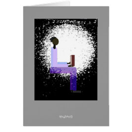 Ablesen im Fenster-Licht