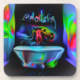 Ablutophobie 2 getränkeuntersetzer