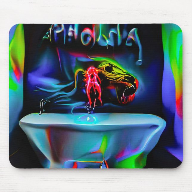 Ablutophobie 2 mousepad (Vorne)