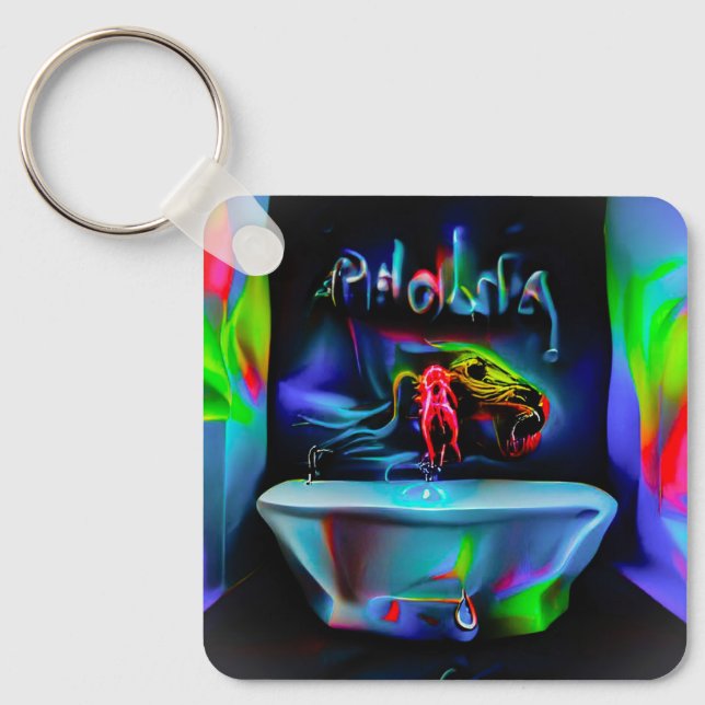 Ablutophobie 2 schlüsselanhänger (Vorderseite)