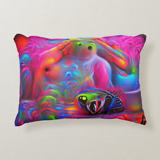 Ablutophobie Dekokissen (Vorderseite)