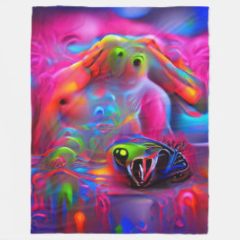 Ablutophobie Fleecedecke