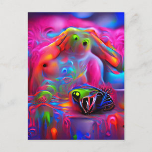 Ablutophobie Postkarte