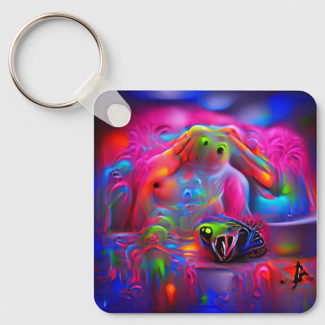 Ablutophobie Schlüsselanhänger (Vorderseite)