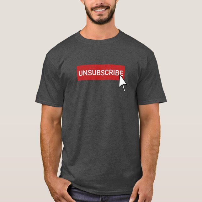Abmelden Funny Tshirt (Vorderseite)