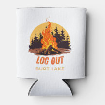 ABMELDEN Lagerfeuer Burt Lake Michigan