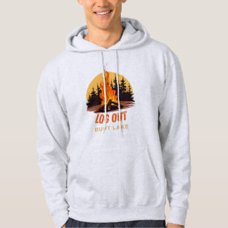 ABMELDEN Lagerfeuer Burt Lake Michigan Hoodie