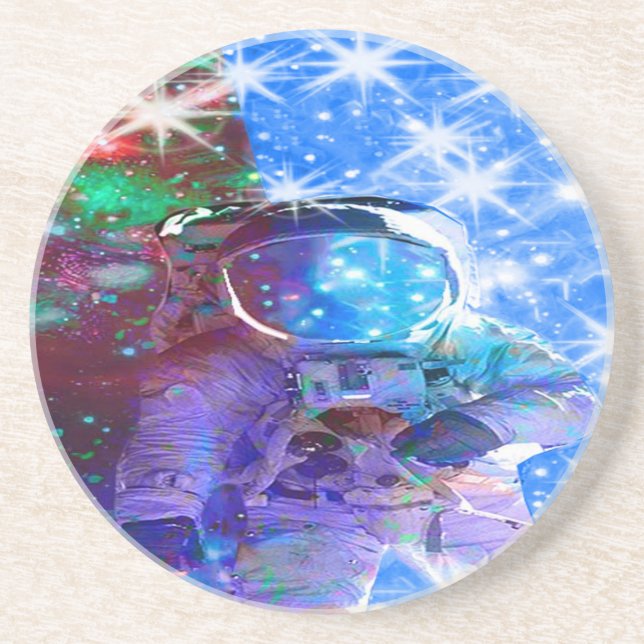 Abmessungen des Astronauten Untersetzer (Vorne)