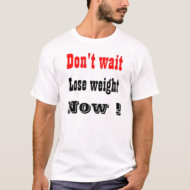 abnehmen T-Shirt (Vorderseite)