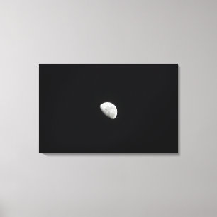 Abnehmender Mond 2 Leinwanddruck