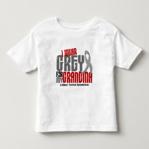 Abnutzungs-Grau des Hirntumor-I für meine Kleinkind T-shirt
