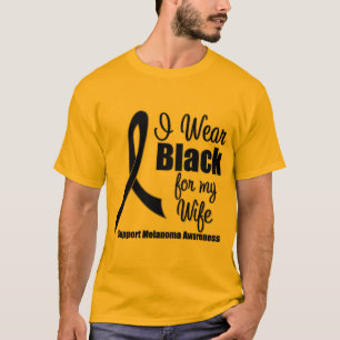 Abnutzungs-Schwarzes des Melanom-I für meine T-Shirt