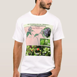 Abnutzungs-wilde schwarze Himbeeren T-Shirt