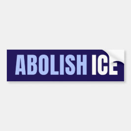 Abolish ICE Political Anti Trump Autoaufkleber
