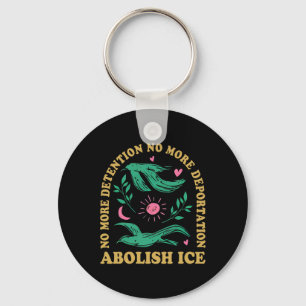 Abolish Ice Retro Protest und widerstehen Support Schlüsselanhänger
