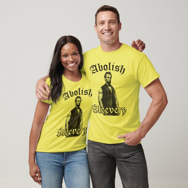 Abolish Sleeach - Abraham Lincoln T-Shirt (Unisex)