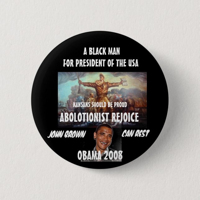 ABOLITIONIST - NACH RECHTS BUCHSTABIERT BUTTON (Vorderseite)