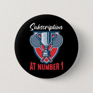 Abonnement bei Nummer 1 Funny Badminton 2 Button