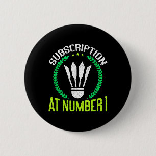 Abonnement bei Nummer 1 Lustiger Badminton  Button