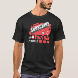 Abonnieren Sie meinen Channel Video Streaming Cont T-Shirt