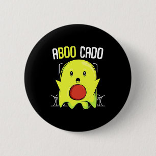 Aboocado Avocado Halloween Button