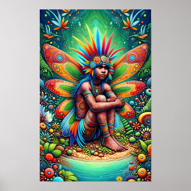 Aboriginal Fairy Poster (Vorne)