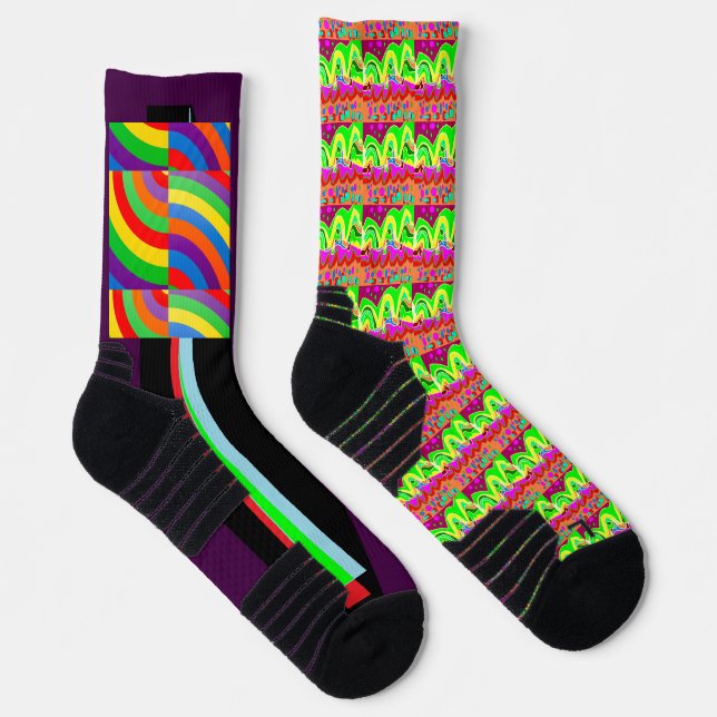 ABORIGINALTYP ART ABSTRAKT SOCKEN (Rechts)