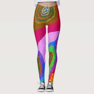Aborigine-Abstrakt Art Vol. 05 Leggings