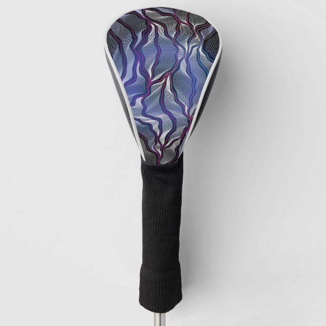 Aborigine-Design-16 Golf Head Cover Headcover (Vorderseite)