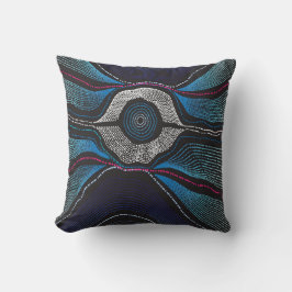 Aborigine-Design-3-wirbelkissen Kissen