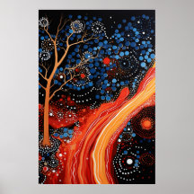 Aborigine-Kunst: Dreamtime Stories Art