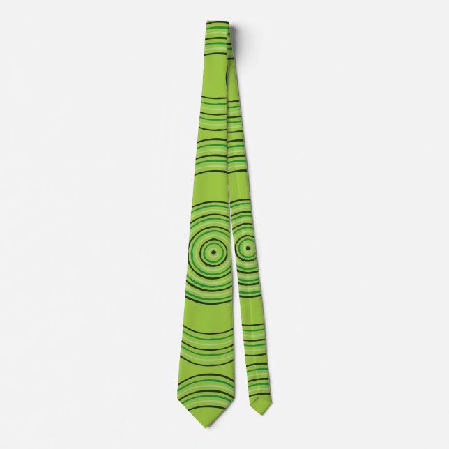 Aborigine-Kunst Krawatte (Vorderseite)