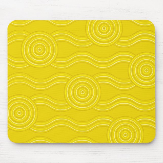 Aborigine-Kunst Mousepad (Vorne)
