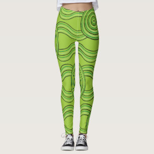 Aborigine-Kunst Rainforest Leggings