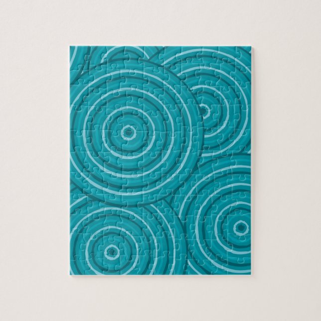 Aborigine-Leinenmalerei Puzzle (Vertikal)