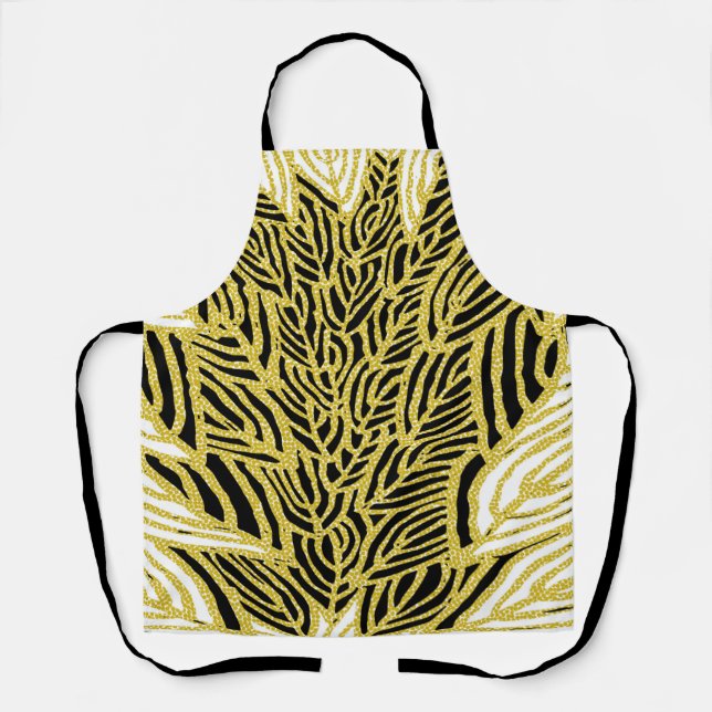 Aborigine-Muster-14 All-Over-Print-Schürze Schürze (Vorderseite)