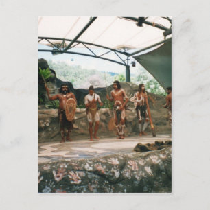 Aborigine Postkarte
