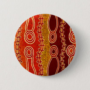 Aborigine-Serpents. Button