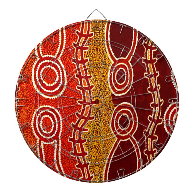 Aborigine-Serpents. Dartscheibe (vorne)