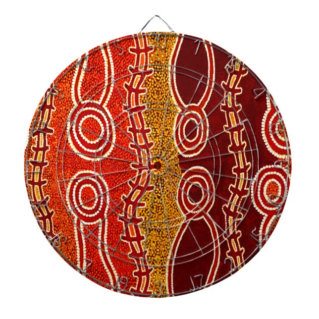 Aborigine-Serpents. Dartscheibe (vorne)