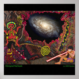 Aborigine StarSeeds Poster