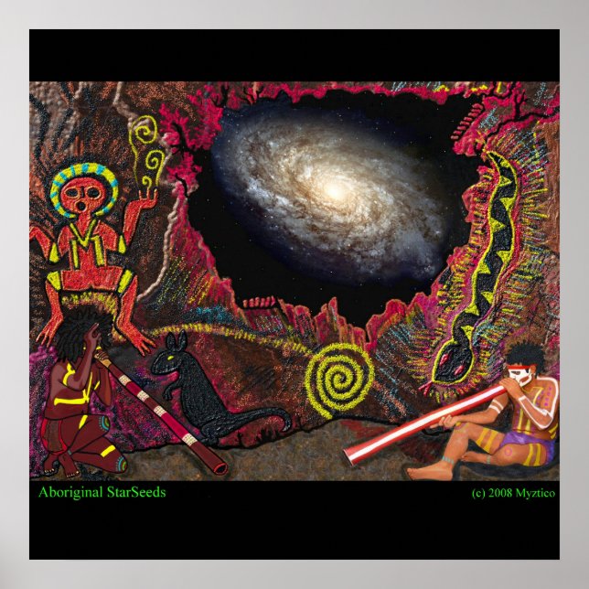Aborigine StarSeeds Poster (Vorne)
