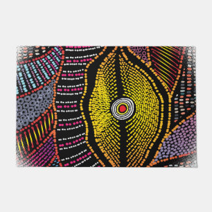 Aborigines Design One Fußmatte