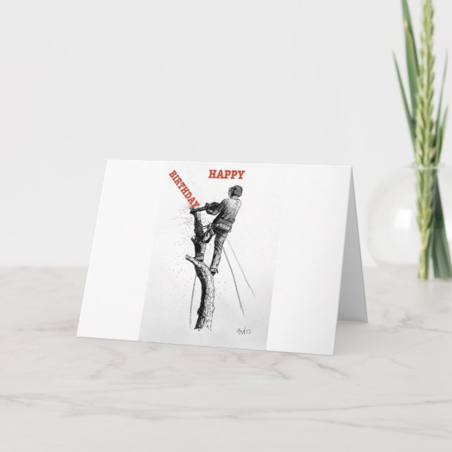 Aborist Trechirurgen Weihnachten Geschenk (Vorderseite)