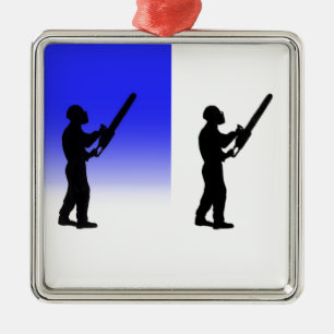 Aborist Trechirurgen Weihnachten Geschenk Silbernes Ornament