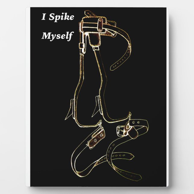 Aborist Tree Chirurg Geburtstag Geschenk. Fotoplatte (Vorderseite)