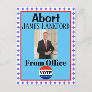 Abort James Lankford Postcard Postkarte