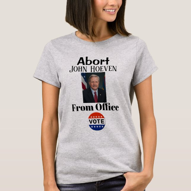 Abort John Hoeven T - Shirt (Vorderseite)