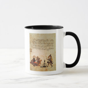Abou Zayd trifft einige Kaufleute Tasse
